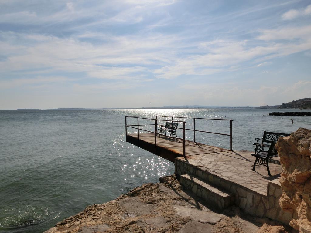 Panoramic Sea View Apartment Crown, Pools And Beach, Sveti Vlas Exterior photo